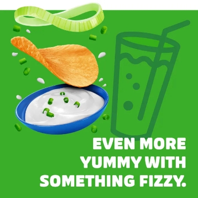 Picture of Pringles Sour Cream & Onion Potato Chips 42gm