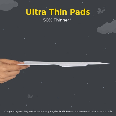 Stayfree Advanced All Nights Ultra-Soft XXL Sanitary Thin Napkins, with Wings 28 pads IDConline shop bangladeshothoba.com