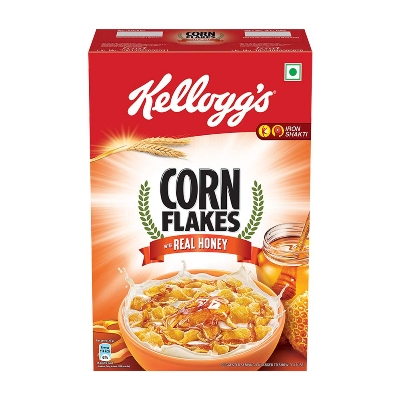 Picture of Kellogg's Corn Flakes with Real Honey Breakfast Cereal 300gm Picture of Kellogg's Corn Flakes with Real Honey Breakfast Cereal 300gm