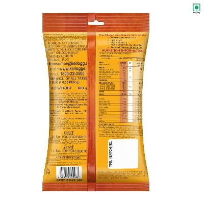 Picture of Kellogg's Corn Flakes Real Almond Honey Breakfast Cereal 168gm