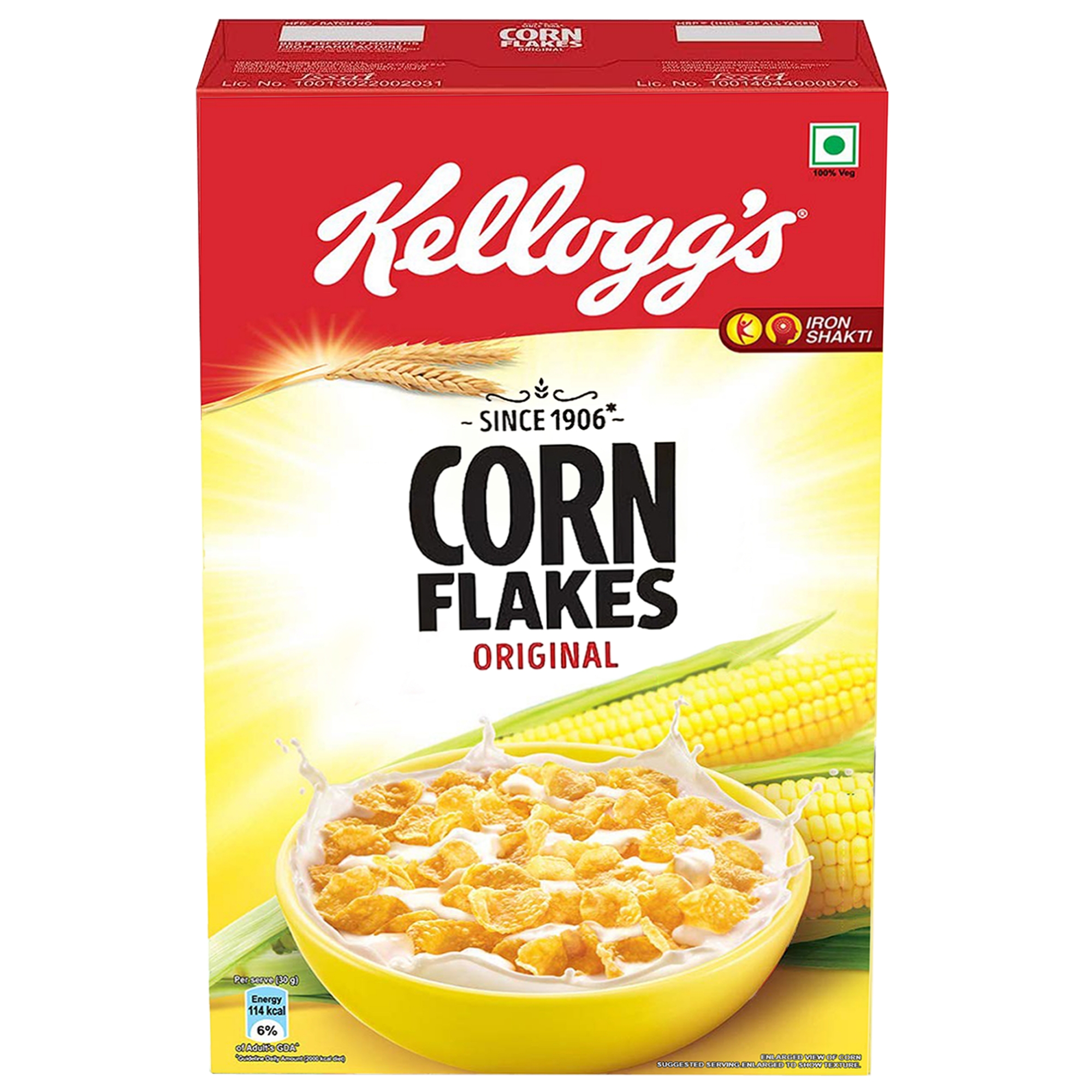 Picture of Kellogg's Corn Flakes Original Breakfast Cereal 475gm