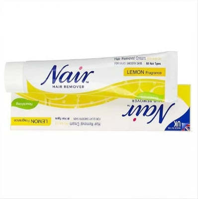 Picture of International UK product unwanted Hair removal cream Nair lemon fragrance used for male/ female - 110 ml