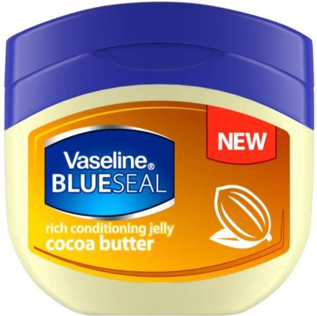 Picture of International South African Product Skin care Vaseline Blueseal Cocoa Butter used for male/female - 250 ml