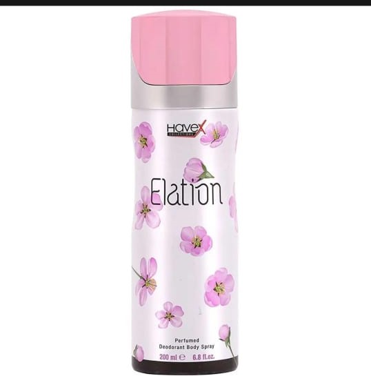 Picture of International UAE product Body spray party scent Havex ELation used for female - 200 ml