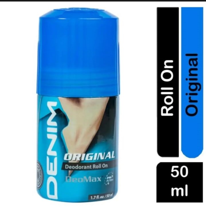 Picture of International UAE product DENIM ORIGINAL body deodorant Roll on for male - 50 ml