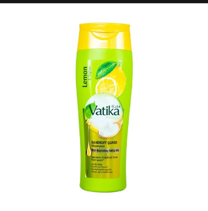 Picture of International UAE product Hair care Vatika Shampoo -Lemon & Yoghurt- used for male/ female - 400 ml