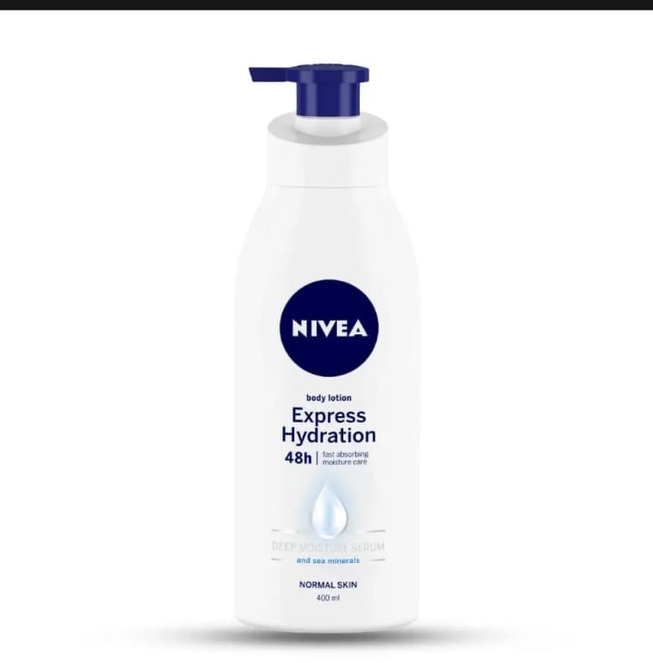 Picture of International India product Nivea Express Hydration Body Lotion used for male/ female - 400 ml