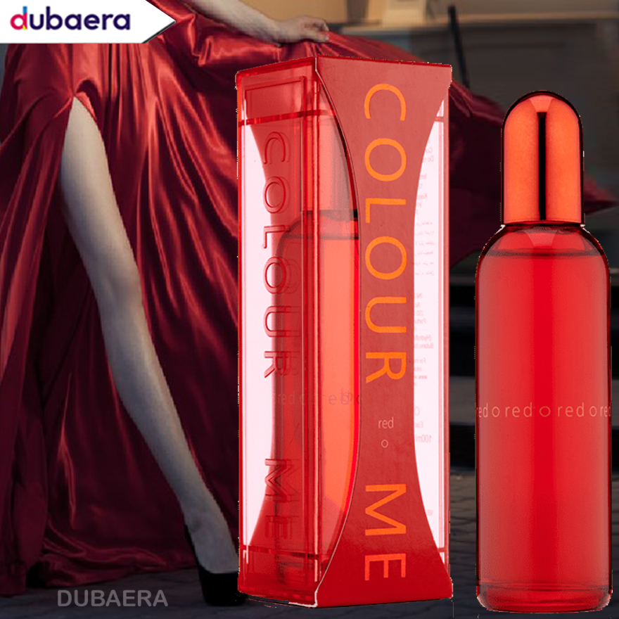 Picture of International UAE product Body perfume party scent Colour Me Red Used for female - 100 ml