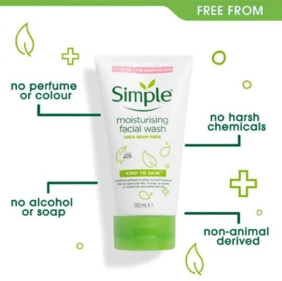 Picture of International UK product  Moisturising Face Wash - 150 ml