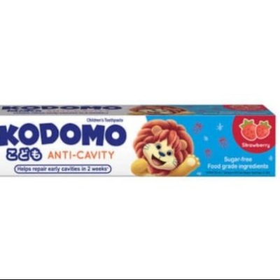 Picture of International Thailand Product Kodomo Children's Toothpaste strawberry Flavor 80 gm