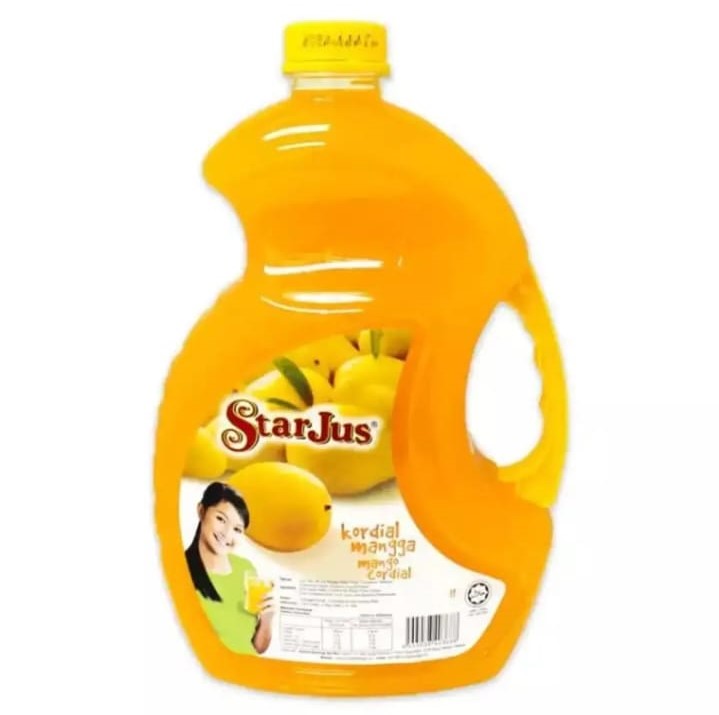 Picture of International Malaysian Product Star Jus Cordial Mango 1 Ltr