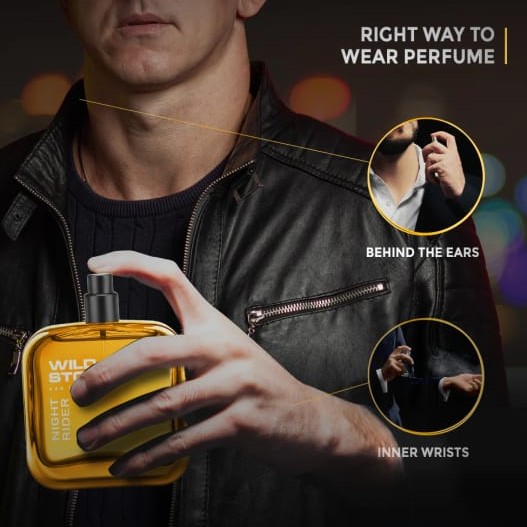 Picture of International Indian Product Wilde Stone Night Rider Perfume, 100ml