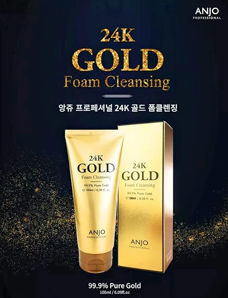 Picture of International Korean Product Anjo 24K Gold Foam Cleansing 99% Pure Gold - 100ml