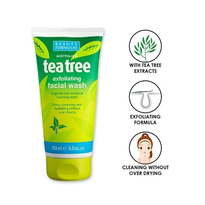 Picture of International UK product Face care tea tree face wash used for male/female - 150 ml