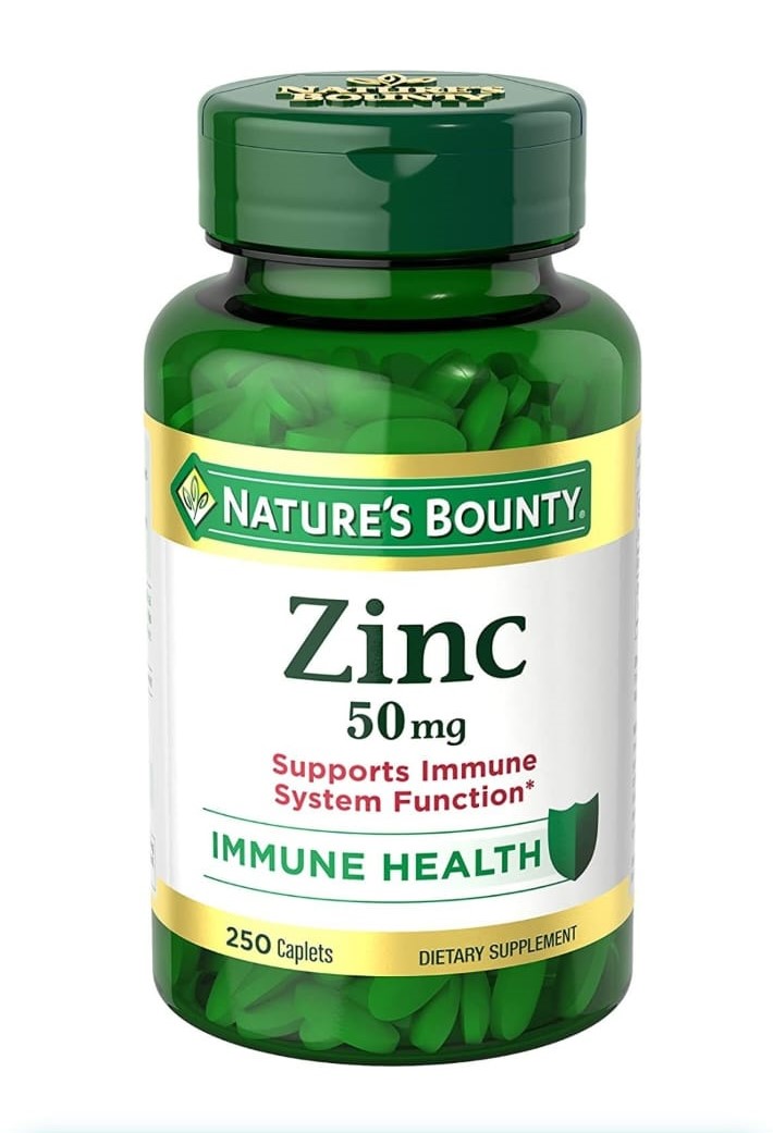 Picture of Natures Bounty Zinc 50mg, 250