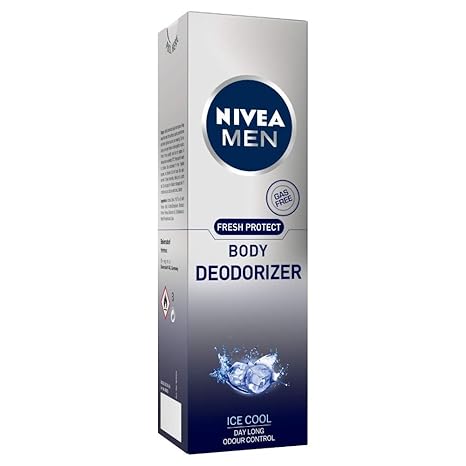Picture of International Indian product Nivea Men Fresh Protect Body Deodorizer Ice Cool Body Spray Deodorant 120ml