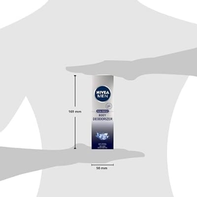 Picture of International Indian product Nivea Men Fresh Protect Body Deodorizer Ice Cool Body Spray Deodorant 120ml