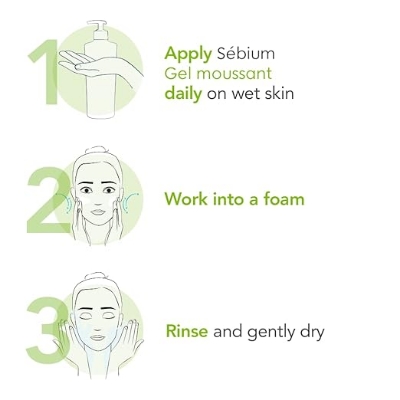 Picture of Bioderma Foaming Gel Face Wash, 200ml