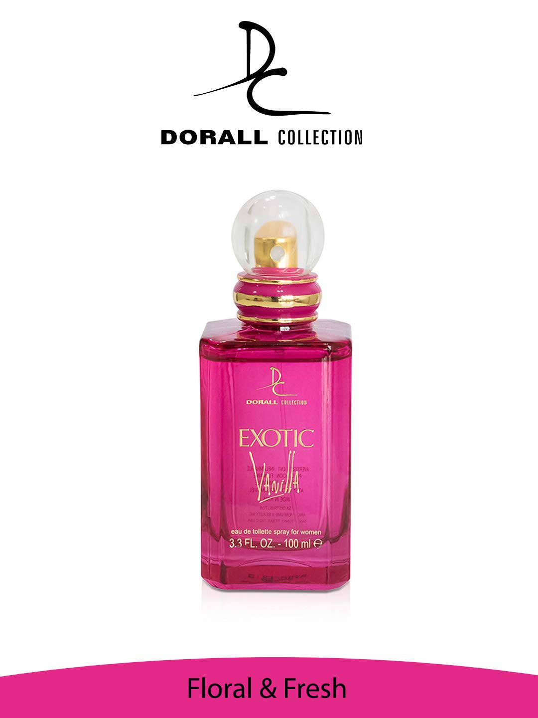 Picture of International UAE product Dorall collection DC EXOTIC VANILLA perfume for women - 100 ml