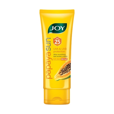 Picture of Indian product Skin care JOY papaya sun screen cream UVA & UVB protection used for male/female - 60 ml