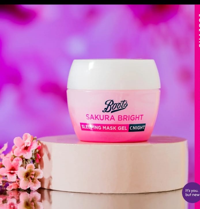 Picture of International Thailand Product Boots Sakura Bright Sleeping Mask Gel Night (50ml)