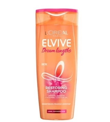 Picture of International Dubai Product L’Oréal ELVIVE Dream Lengths Restoring Shampoo for Long, Damaged Hair (400ml)