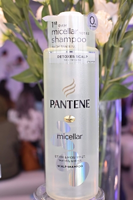 Picture of International Thailand product Pantene Pro-V Micellar Detox & moisturize waterlily Extract Scalp Shampoo 530ml