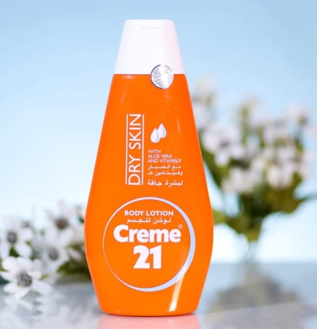 Picture of International Germany Product Crem 21 Vitamin E & Almond Oil Body Lotion for Ultra Dry Skin (400ml)