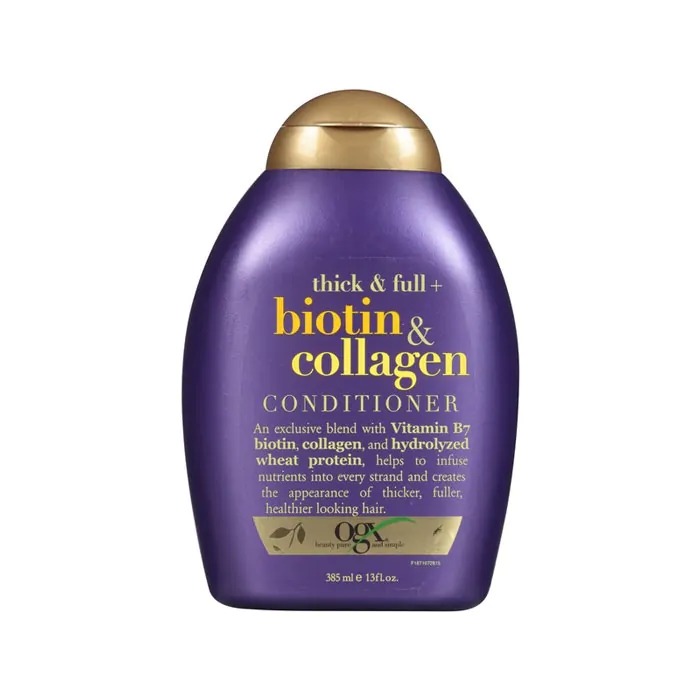 Picture of International European product Hair care Ogx thick & Full +Biotin & Collagen Shampoo used for male/ female - 385 ml