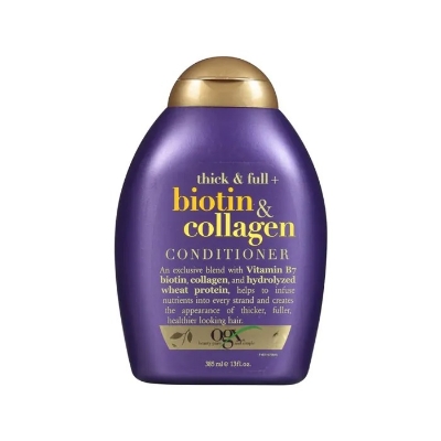 Picture of International European product Hair care Ogx thick & Full +Biotin & Collagen Shampoo used for male/ female - 385 ml