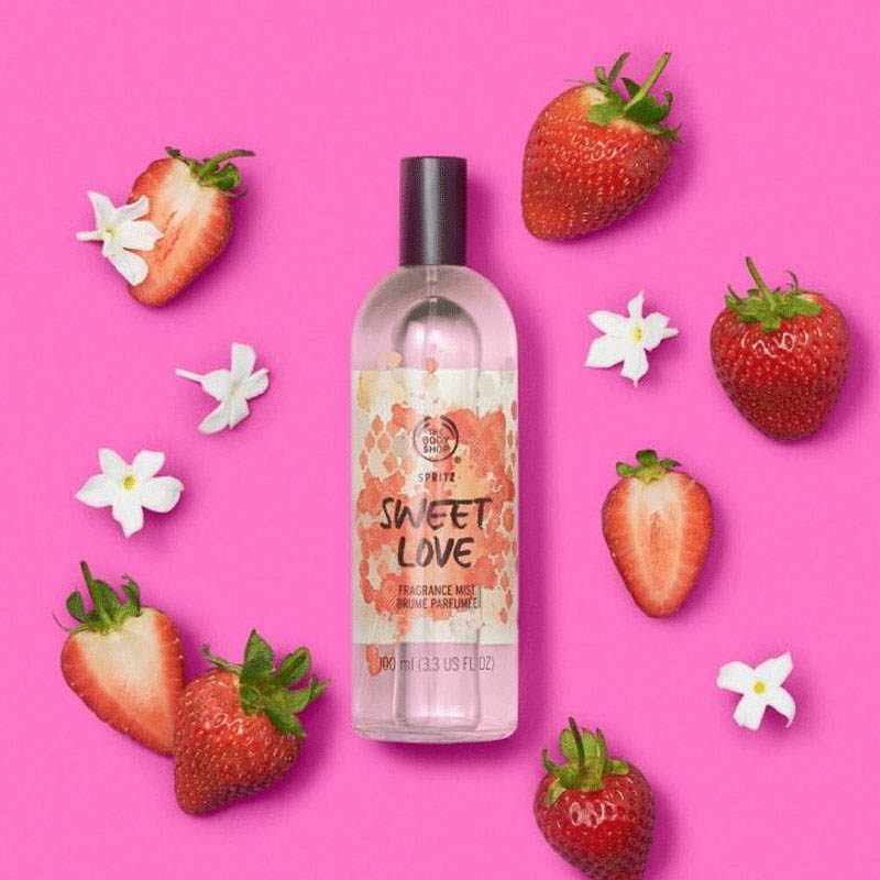 Picture of THE BODY SHOP SPRITZ SWEET LOVE FRAGRANCE MIST 100ML