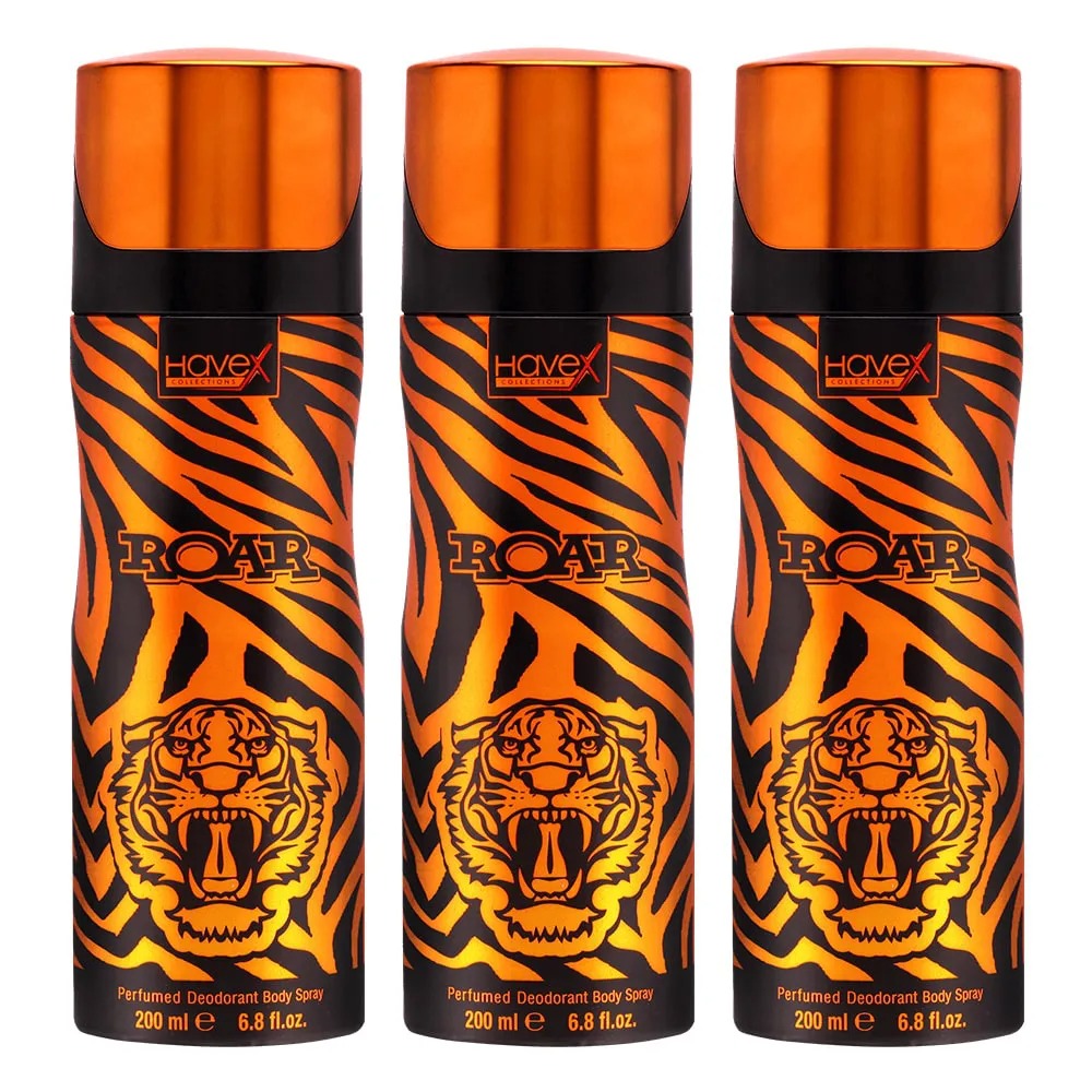 Picture of International Dubai Product HAVEX ROAR PERFUMED DEODORANT BODY SPRAY FOR MEN 200 ML