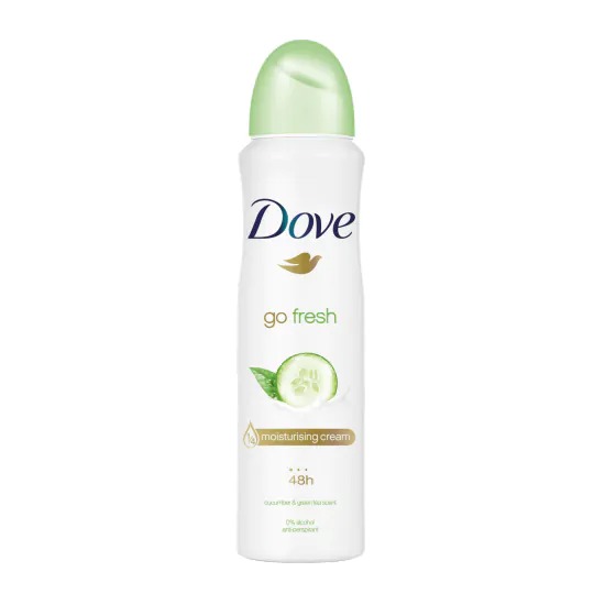 Picture of Dove Go Fresh Cucumber & Green Tea Antiperspirant Deodorant (250ml)