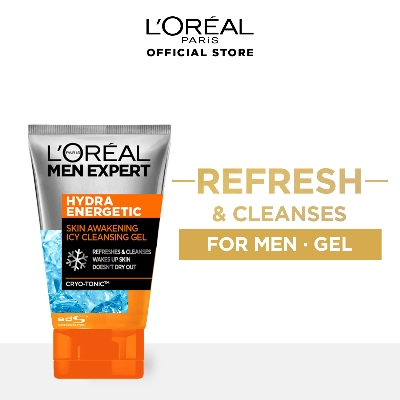 Picture of L'Oreal Men Expert Skin Awakening Icy Cleansing Gel - Hydra Energetic, 100ml