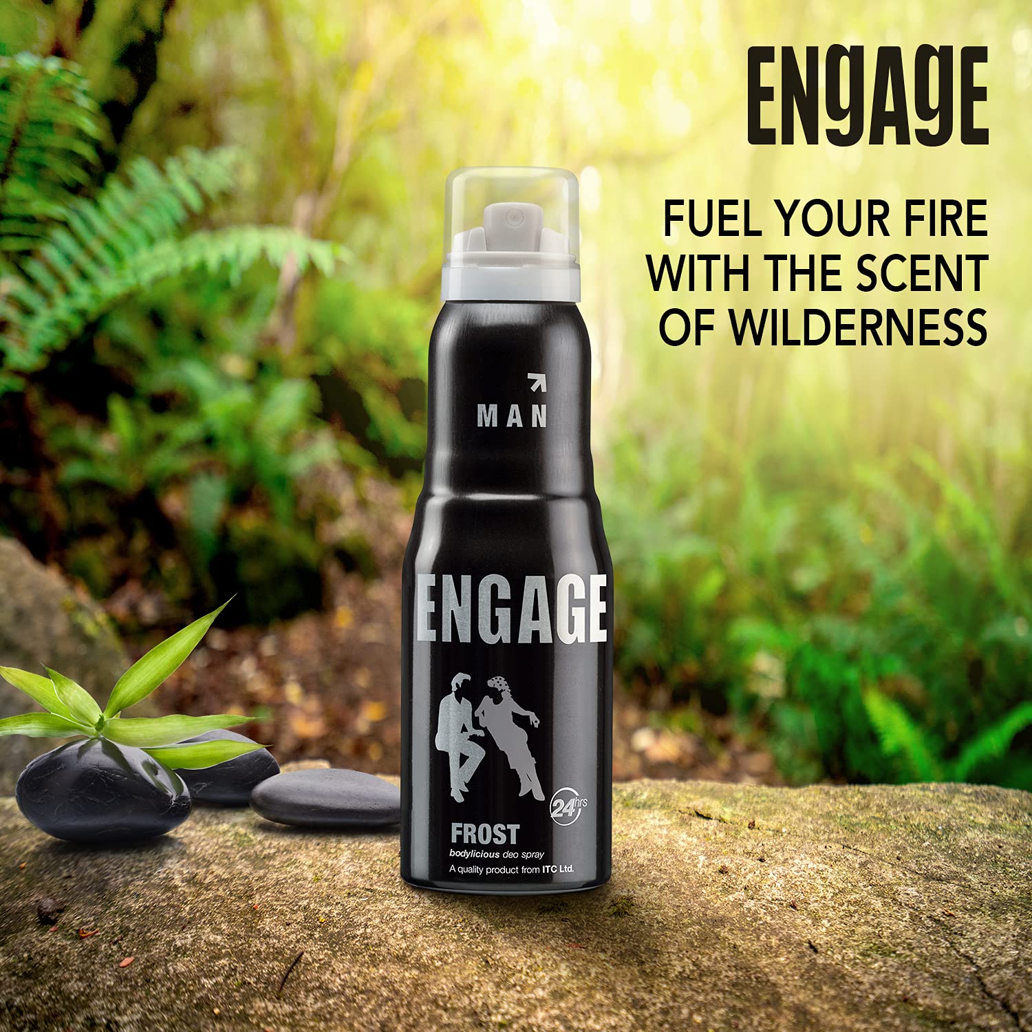 Picture of Indian Product Engag Frost Deodorant For Men Citrus & Spicy Skin Friendly - 150 ml