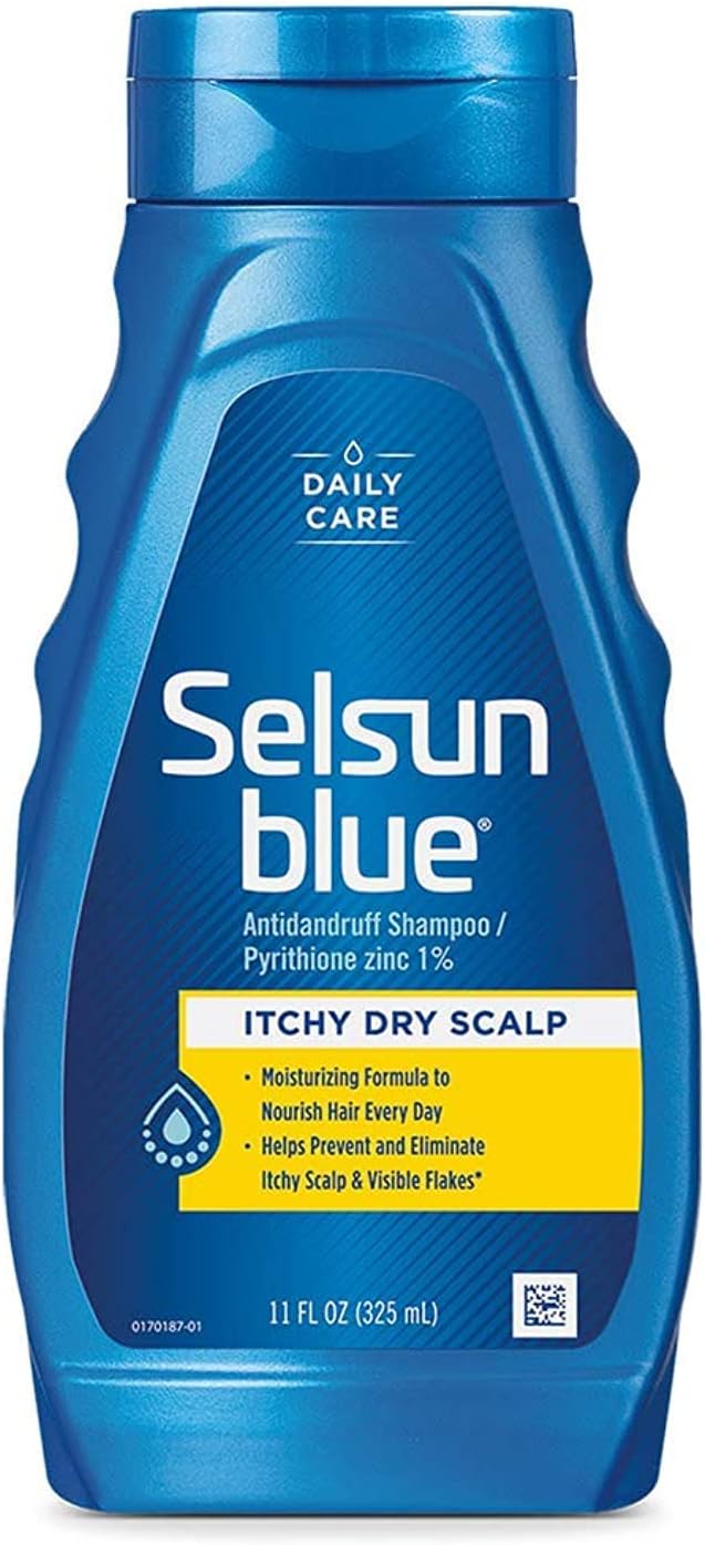 Picture of International USA Product Selsun Blue Dry Sclp Size 11z Selsun Dandruff Shampoo-325ml
