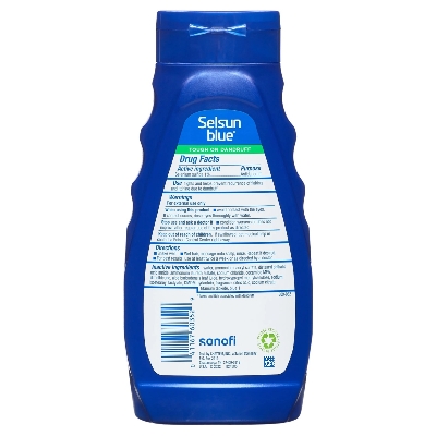 Picture of Selsun Blue Moisturizing with Aloe Dandruff Shampoo (325ml)