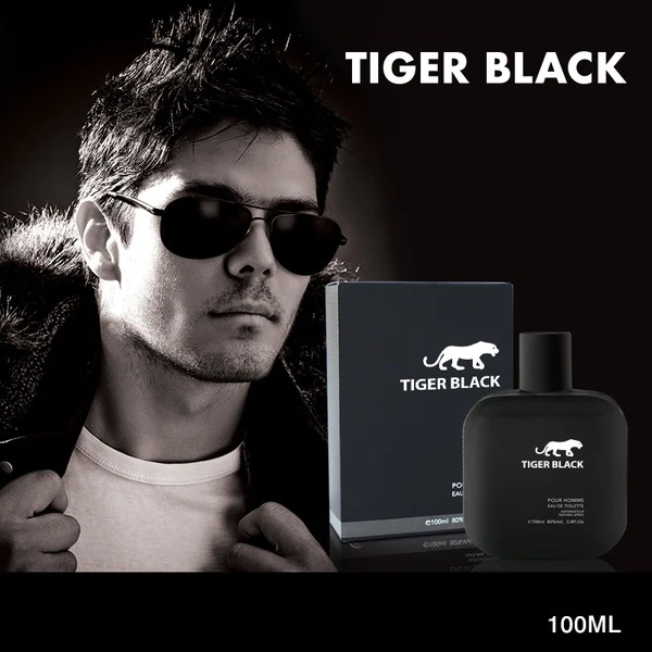 Picture of International Dubai Product Cosmo Designs Cosmo Tiger Black Eau De Toilette Spray Perfume for Men-100ml