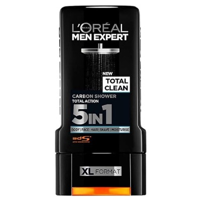 Picture of International Thailand product Loreal Shower gel Total clean 5 in 1 used for male - 300 ml