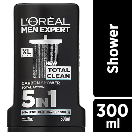 Picture of International Thailand product Loreal Shower gel Total clean 5 in 1 used for male - 300 ml