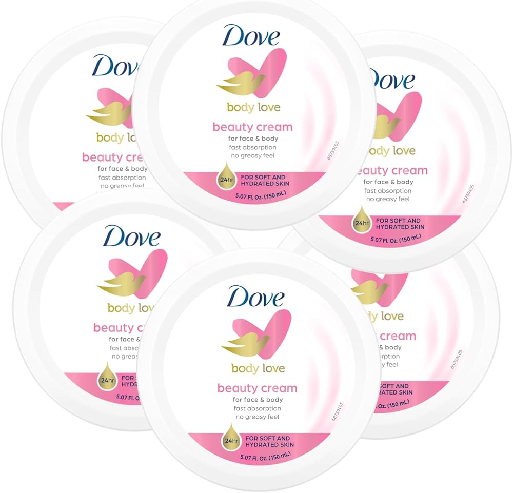 Picture of International Indian product Body Moisturizer Dove Nourishing Body love beauty Cream used for male/female - 150 ml