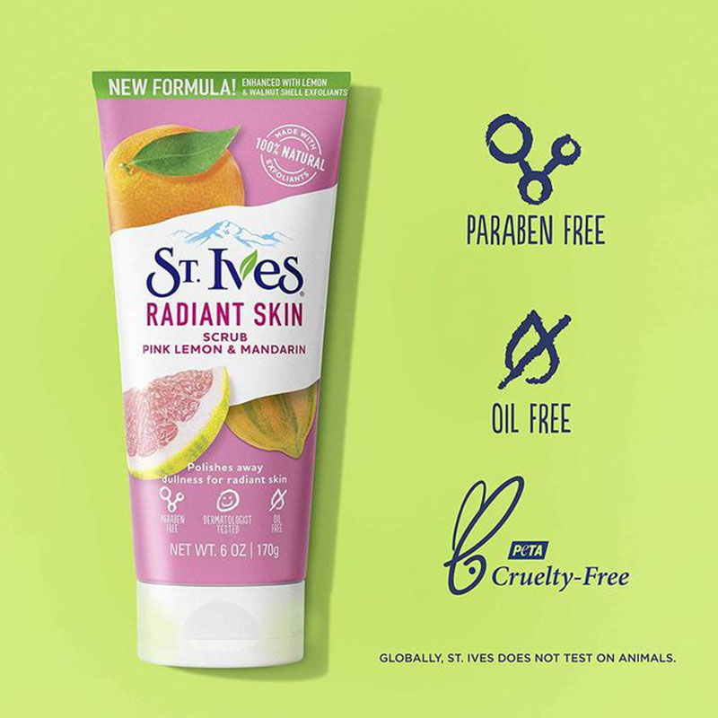 Picture of International USA product ST Ives Radiant Skin face scrub - 170 GM