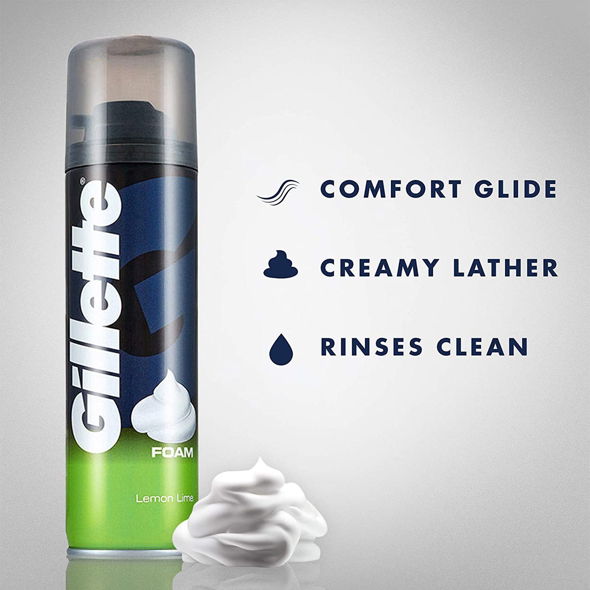 Picture of International France product Skin care Shave Foam Lemon - Lime used for male - 200 ml