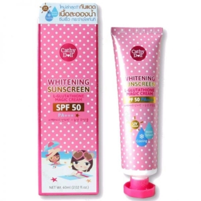 Picture of International Korean Product Cathy doll Sunscreen Magic Cream SPF 50 PA+++ 60ml
