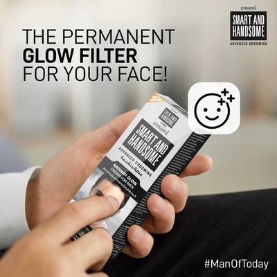 Picture of International Dubai Product Emami Smart & Handsome Radiant Glow Cream for Men-100gm