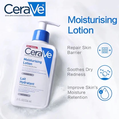 Picture of International France Product CeraVe Moisturizing Lotion For Dry To Very Dry Skin 236ml