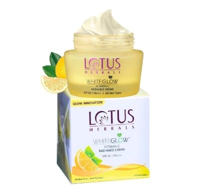 Picture of International Indian Product  Herbals Whiteglow Vitamin-C Radiance Cream Spf 20 (35gm)