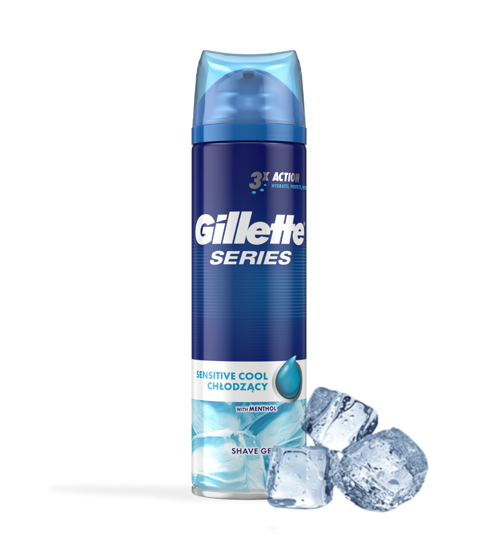 Picture of International UK Product Gillete Series Sensitive Cool Shave Gel 200 ml