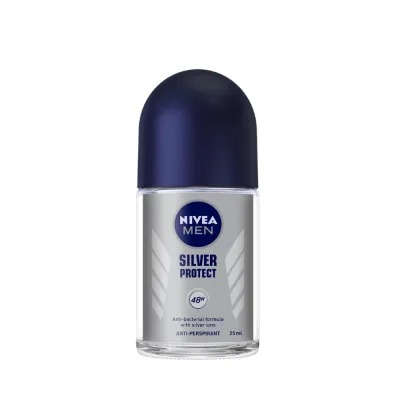 Picture of International Germany product Deodorant Roll on NIVEA MEN Silver Protect used for male - 25 ml