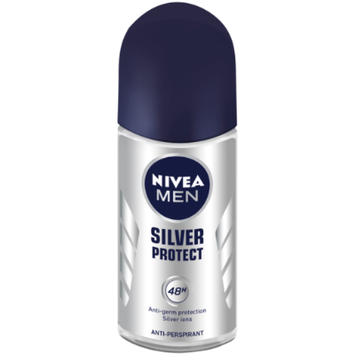 Picture of International Germany product Deodorant Roll on NIVEA MEN Silver Protect used for male - 50ml